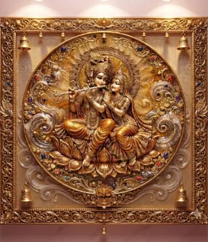 Radha Krishna photoframe