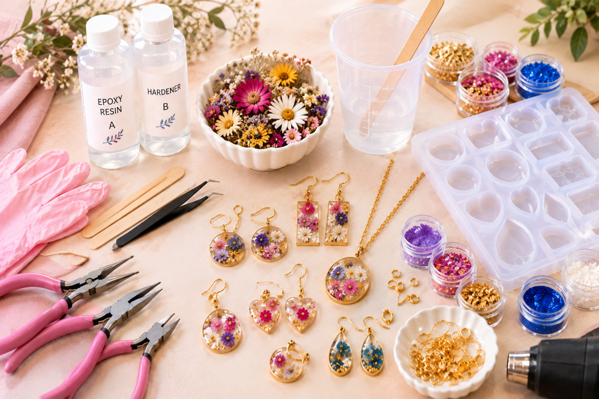What Are the Basic Tools Needed for Resin Jewelry Making?
